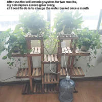 Kit De Sistema De Riego Automático Para Plantas Y Flores Con Timer De Bomba Sprinkler Drip Irrigation 2/4/8 Cabezas Herramienta De Jardín - details 9