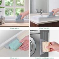 Cepillo de grieta multifunción de 5 piezas, 3 cepillo de ranura de ventana mágica + 2 piezas 2 en 1 mini cepillo de limpieza de grietas de ventana, Herramientas de limpieza para baño de cocina de coche - details 1