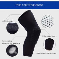 Protector De Rodilla Compresión En Forma De Hongo Para Deportes En Niños Y Adolescentes Equipamiento Protector Para Baloncesto Fútbol Voleibol Ciclismo - details 2