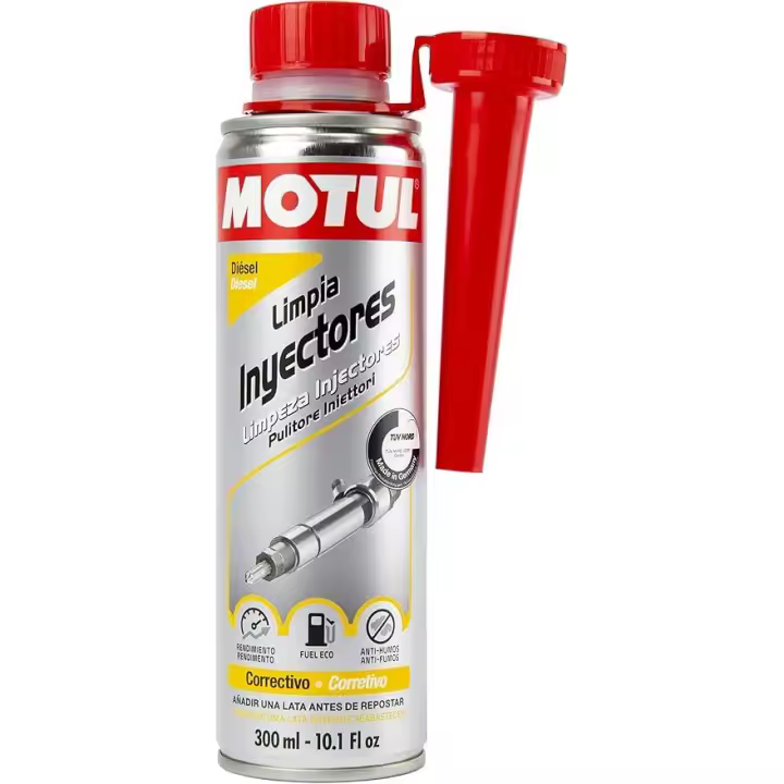 MOTUL Aditivo Limpiador de Inyectores y Sistema de Combustible Diésel, 300 ml - 1