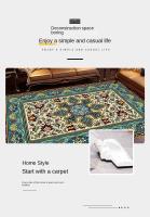 Carpetas De Veludo Cristalinas Estilo Bohemio Para Sala De Estar Y Dormitorio Antideslizantes Y Resistente a La Suciedad Alfombra Mecánica Tejida Con Estilo Nórdico Para Adultos - details 5