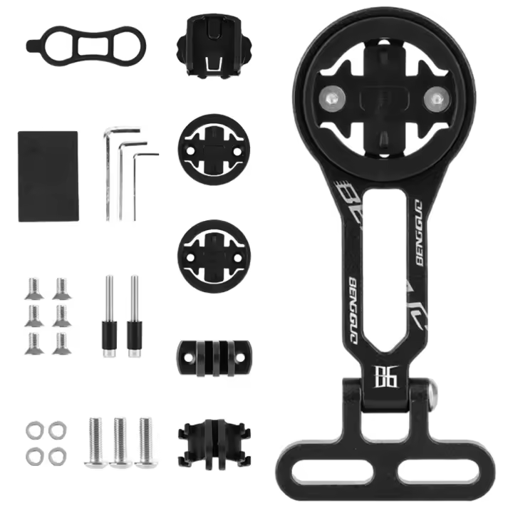 Soporte De Cámara Y Computadora Para Bicicleta MTB Compatible Con Garmin Bryton Wahoo Ideal Para Rutas De Ciclismo - 1