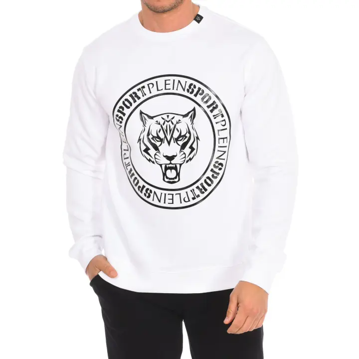 Plein Sport-Sudadera de manga larga y cuello redondo FIPSG603 para Hombre - 1