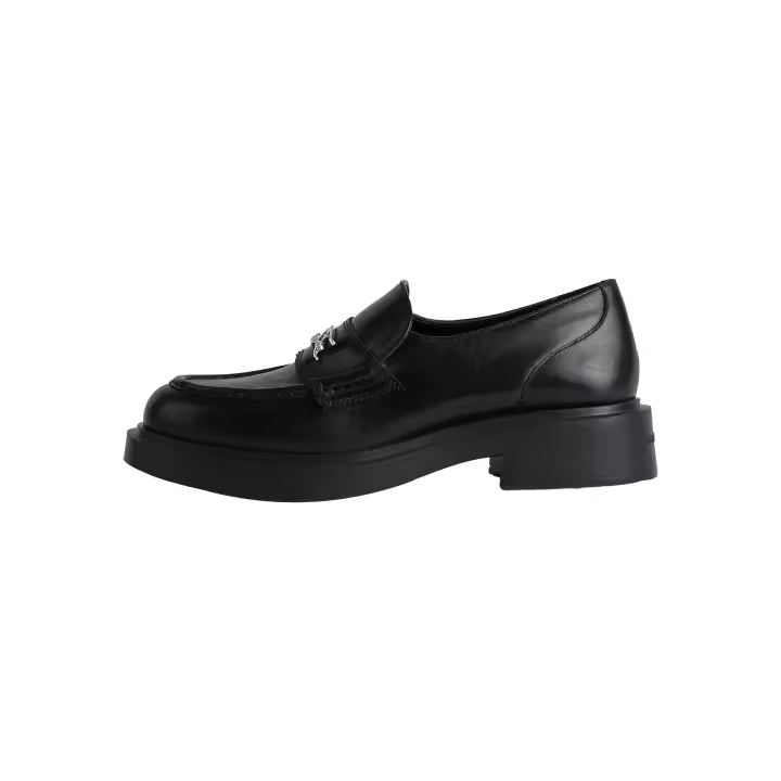 KARL LAGERFELD - Mocasines Macie con Logo K/Signature Metálico con Strass - 1