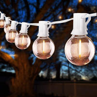 Luces De Cable Blanco G40 Para Exterior IP44 Resistentes Al Clima Con Bombillas Inquebrantables Para Fiestas Y Bodas - details 0