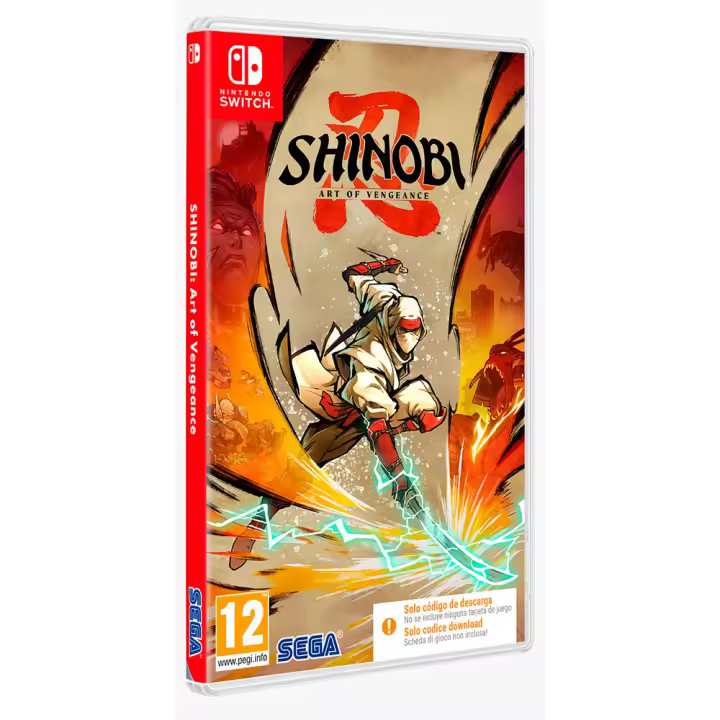 SHINOBI: ART OF VENGEANCE SWITCH (CODE IN A BOX) - Nuevo - España - Plaion - SEGA- PREVENTA - Lanzamiento 29/08/2025 - 1