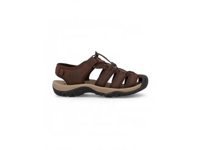 Sandalias outdoor hombre Ayuelas marrón oscuro - 1