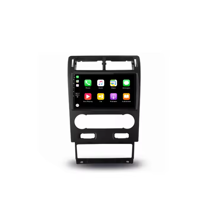 AWESAFE PX9 inalámbrico CarPlay Android Auto Radio para Ford Mondeo 3 2004 2005 2006 2007 coche reproductor multimedia GPS 2 din autoradio volante controles RDS Bluetooth - 1