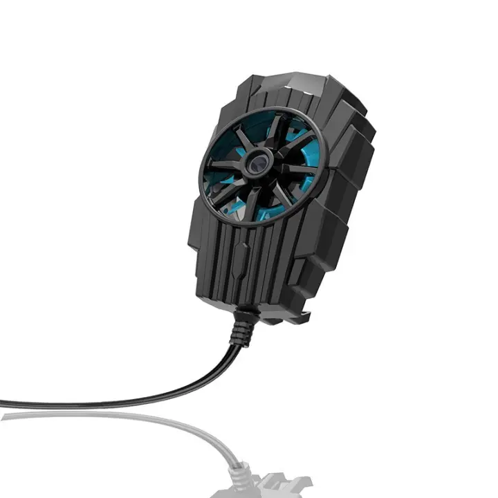 Enfriador de teléfono, Mini Ventilador de enfriamiento de teléfono móvil con Abrazadera telescópica 4000 RPM - 1