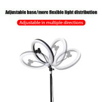 Anillo De Luz LED Para Autoconexión 10 Pulgadas Con Soporte Para Grabación De Video Transmisión En Vivo Lámpara De Iluminación Fotográfica - details 3
