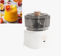 Picadora de carne Eléctrica, multicolor licuadora, inoxidable, licuadora de Comidas Segura y eficiente para Cocina, color Blanco - details 2