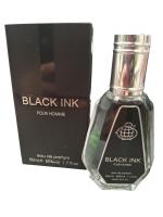 Perfume arabe de homnre Black ink pour homme Fragance world 50ml,Fragancia masculina intensa, fuerte, duradera, Colonia de hombre tamaño viaje NOVEDAD - details 0