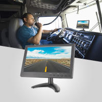 Monitor LCD Portátil KTYDKP 10.1" Con Entrada De Video 2 Canales AV/VGA/HDMI/BNC Pantalla Rotable Con Altavoz USB Para Coche - details 6