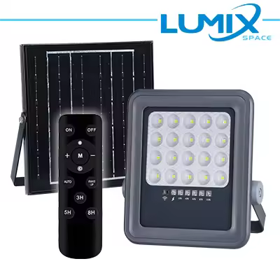 100W + Crepuscular LED SOLAR HEADLR - 1