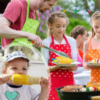 LMETJMA 12pcs Juego De Portazúmes Para Maíz En Acero Inoxidable Herramientas Para Barbacoa Resistentes Al Calor Fácil De Limpiar Accesorios De BBQ - details 8