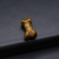 Statua De Piedra Natural En Forma De Hueso De Perro Cristal Carving Adorno Para Joyería DIY Decoración De Hogar Piedra Curativa - details 12