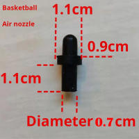 4Pcs Válvula De Repuesto Para Baloncesto Fútbol Voleibol Corrige Fugas Inflables Universal Compatible Con Balones Deportivos - details 8