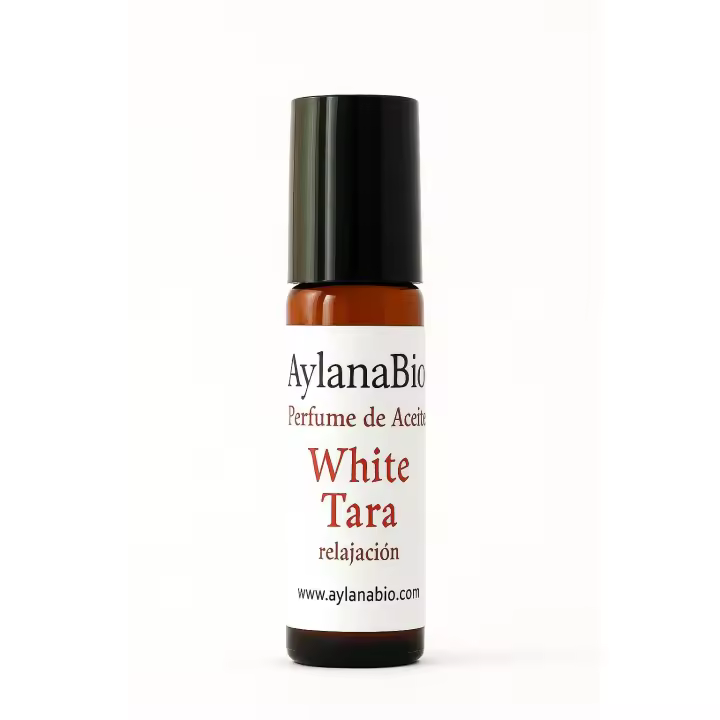 AylanaBio - Perfume de Aceite White Tara | Relajación y Claridad | Elaboración Artesanal con Aceites Esenciales Naturales | Colección Diosas - 1
