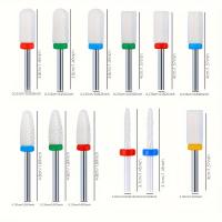 Juego De 10 Piezas De Brocas De Uñas Cerámicas Para Máquina De Manicura Y Pedicura Cortador De Uñas Eléctrico Accesorios De Cuidado De Uñas - details 4