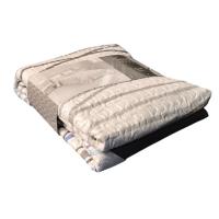 Coral Gris - Colcha Fresca para Cama, Estampado Moderno y Veraniego - details 3