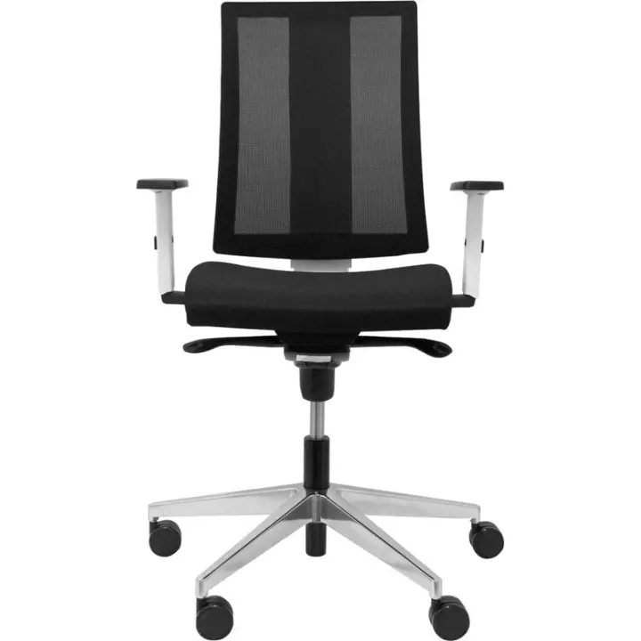 Silla cozar blanca bali negro - 1