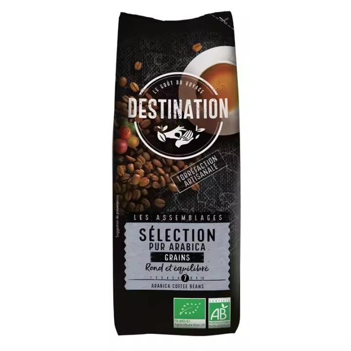 Destination Bio Café en Grano 100% Arabica Bio 250 Gr - 1