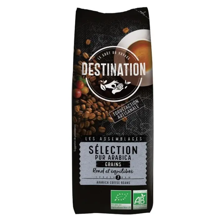 Destination Bio Café en Grano 100% Arabica Bio 250 Gr - 1