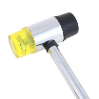 Martillo De Goma Versátil De 20mm Con Mango Antideslizante Doble Cara Para Artesanía De Cuero Proyectos Manuales DIY - details 14