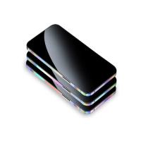 Protector De Pantalla Luminoso Con Marco Para iPhone 16 15 pro Max 14 plus 13 12 Mini Protector De Borde De Color Para iPhone 16 pro Max iPhone 16 pro - details 2