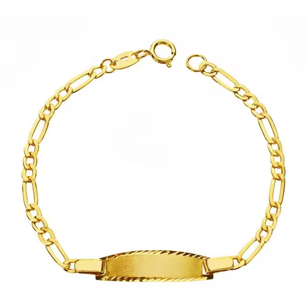 FALOMIR - Esclava de oro 9 kilates PM-9K261373 - se entrega con estuche y marca de contraste oficial - 1