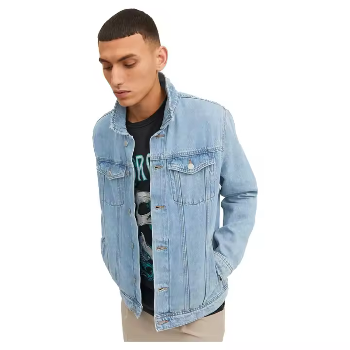 Jack & Jones Chaqueta Vaquera Mf 023 Azul - 1