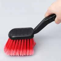 Cepillo De Limpieza Para Ruedas De Coche Con Cerda Roja Y Mango Negro Herramienta Para Lavar Automóviles Y Motocicletas - details 6