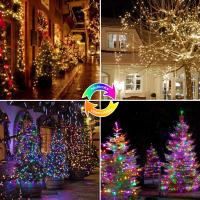 Luces De Cadena Solar LED Para Exterior 8 Modos Impermeables Guirnalda De Luces Para Árbol Patio Jardín Fiesta De Boda Decoración De Calle - details 5