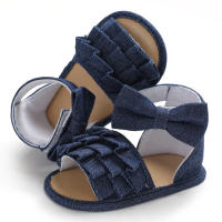 Zapatos De Princesa Para Niña Verano Suaves Tacones Bajo Sandalias Para Primera Caminata Zapatos De Ballet Interior Y Exterior Para Bebés De 0 a 12 Meses - details 8