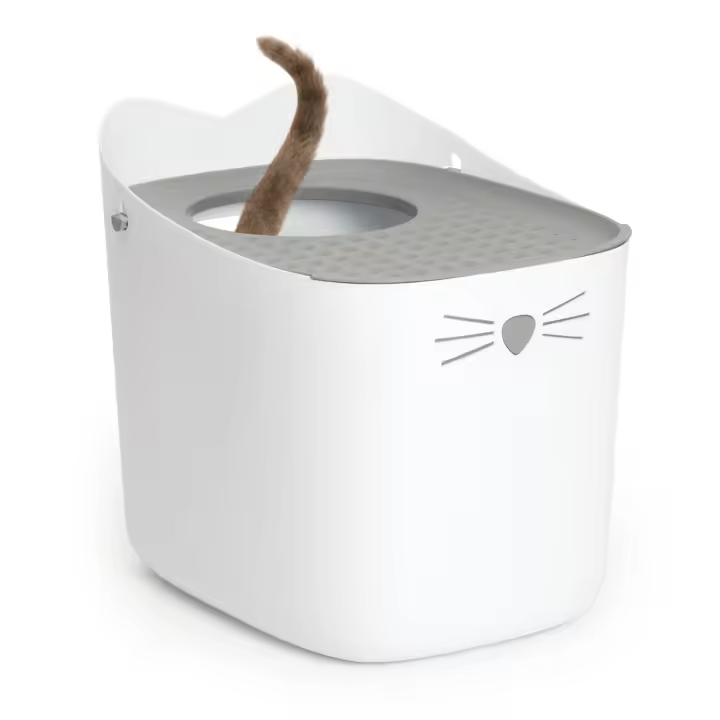 Arenero para gatos con entrada superior Catit PIXI - 1