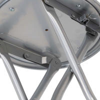 THE SECRET HOME - Taburete Plegable de Metal - Pack 1 y 2 - Acolchado - Ideal Cocina - details 5