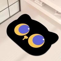 VIKAMA Alfombra De Baño Con Diseño De Gato Lindo Absorbente Y Secado Rápido No Eslipiente Y Fácil De Limpiar Para El Hogar Y El Hotel - details 12
