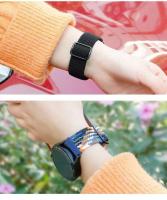Correa De Pulsera Elástica Tejida Para Amazfit GTR 4/GTR 3/GTR 3 Pro/BIP U/BIP U Pro/Stratos 3/BIP Lite Compatible Con Various Modelos De Reloj - details 2