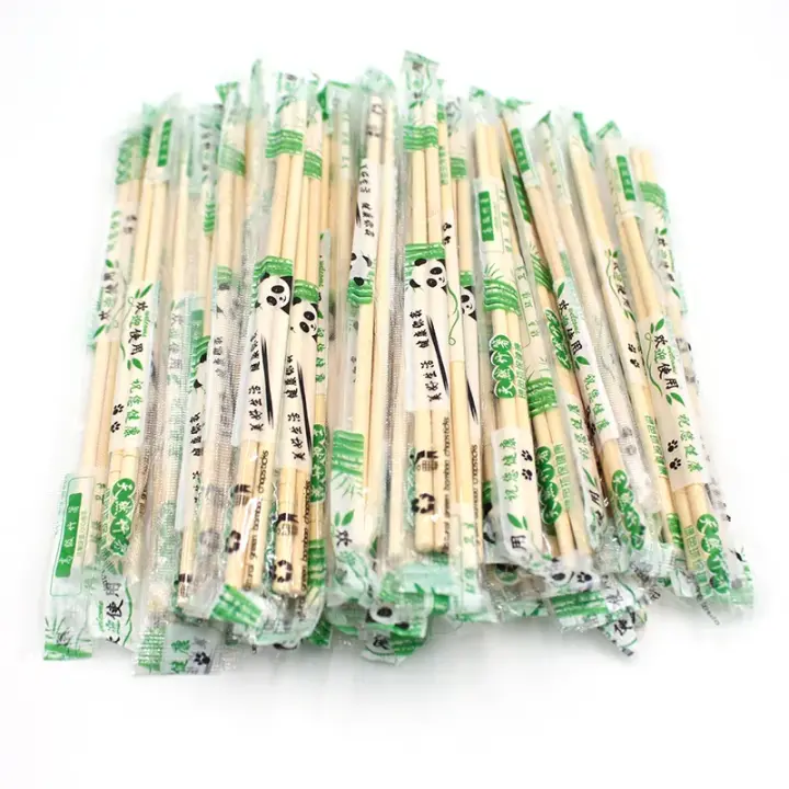 YIJIA | Palillos De Bambú 20-23cm | 100-300 Pares Envueltos Individualmente,natural biodegradable envasado individualmente,Adultos Y Niños,Juego de palillos sushi - 1