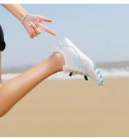 Zapatos para nadar al aire libre, zapatos para trekking en ríos, zapatos de playa descalzos y agradables para la piel, zapatos acuáticos antideslizantes para esnórquel que interfieren con la velocidad MOV - details 11