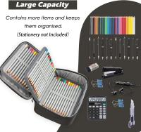 Estuche Con 72 Ranuro portalápices, Caja de Lápiz de Estudiantes, Organizador Escolar de Caso lapices de Colores Bolsa de Arte Dibujo, Pencil Case - details 1