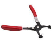 Aguja De Tubo De Garganta Recta/Curva 1Pc Para Automóvil Herramientas De Mantenimiento De Plomería Con Abrazadera De Tubo - details 4