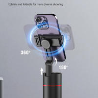 Gimbal Inteligente 360° Para Smartphone 2023 Con Rastreo Automático De Cara Y Rotación Completa Estabilizador De Video Vlog Soporte Tripod - details 2