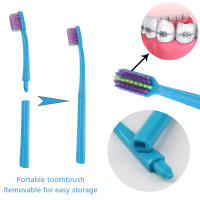 Kit De Cuidado Dental Portátil Para Viajes Limpieza Oral Con Cepillo Desmontable Interdental Y Afeitadora De Lengua Estuche De Almacenamiento - details 3
