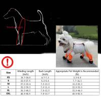 Zapatillas Ajustables Para Perros Con Resaltos Reflectantes Impermeables Protección Para Patas De Pequeños Perros De Niña - details 3
