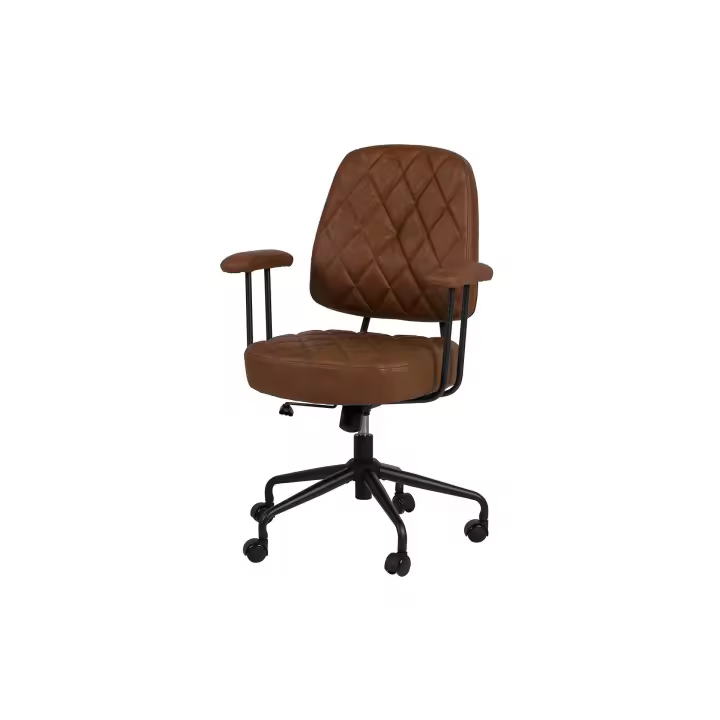 Silla Escritorio Regulable Marron 65x68x97/103 Cm - 1
