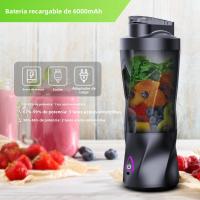 Blanqueadora Portátil Eléctrica De Frutas USB Recargable Mezcladora De Smoothies Multifuncional Para Uso En Hogares - details 3