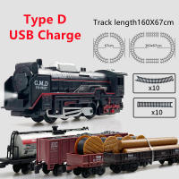 Juguete De Tren De Ferrocarril Clásico Eléctrico Con Luz Para Niños Y Niñas Set De Pistas De Regalo De Navidad Modelo a Escala 1:18 - details 12