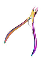 Tijeras De Cutícula De Acero Inoxidable Arco Iris Para Arte De Uñas Y Peluquería De Manos Y Pies Herramienta Profesional Para Eliminar Piel Muerta Y Apariencia Estética De Uñas - details 14