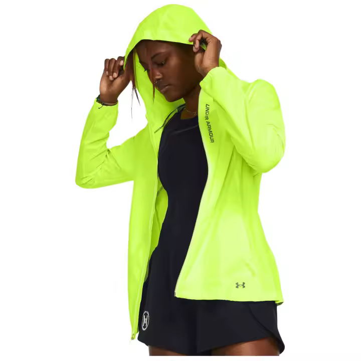 Chaqueta Under Armour modelo Ua Outrun The Storm Jacket en color Amarillo - 1